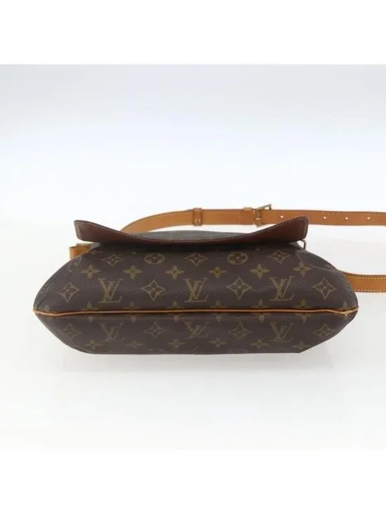 Authentic LOUIS VUITTON Monogram Musette Shoulder Bag M51256 LV - Picture 12 of 16